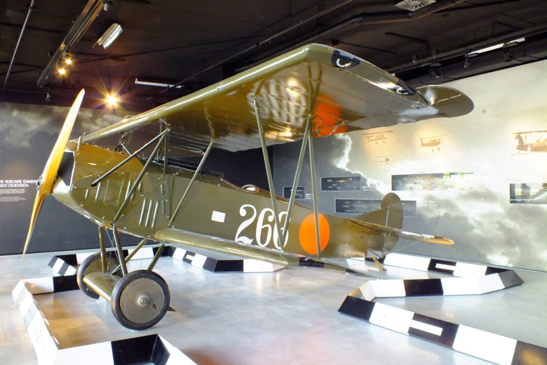 The Fokker D.VII '266' as currently on display at the NMM, Soesterberg, The Netherlands. (Copyright: Hans Vossers)