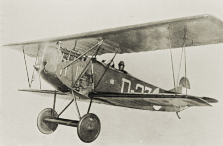 MLD Fokker D.VII 'D-23' in flight. (Photo: NIMH Beeldbank)
