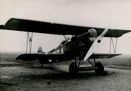 Modified MLD Fokker D.VII 'D-24'. (Photo: NIMH Beeldbank)