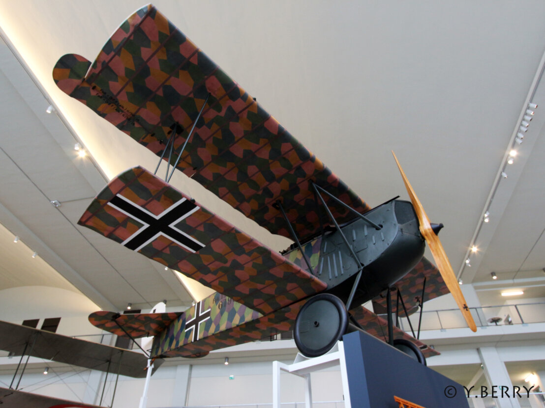 The D.VII from the Musee de l’air et de l’espace, Paris, France (Photo Yohan Berry)