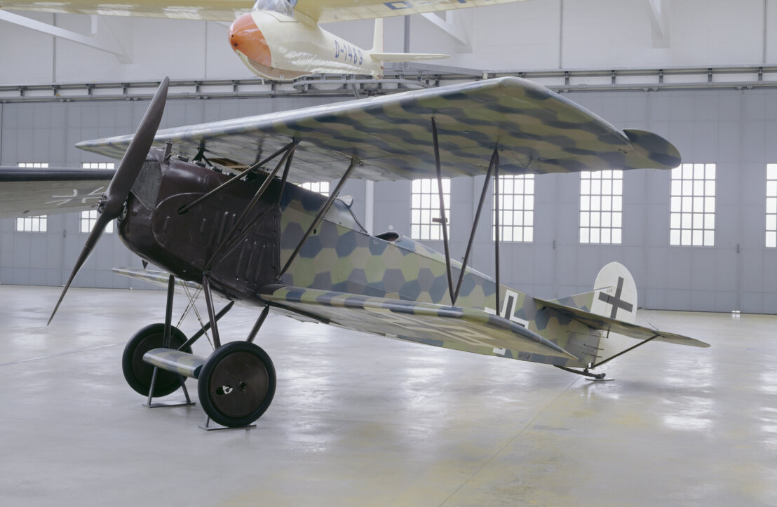 The Fokker D.VII at The Deutsches Museum (Photo: Deutsches Museum)