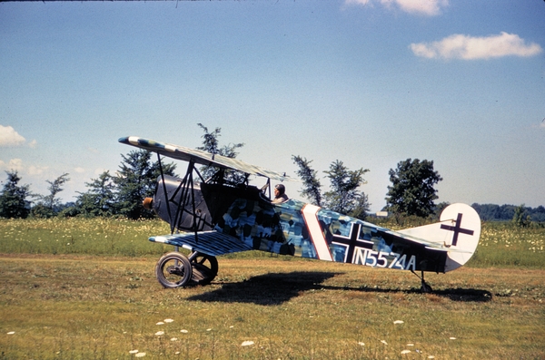 Fokker D.VII replica N5574A (Photo AAHS library)