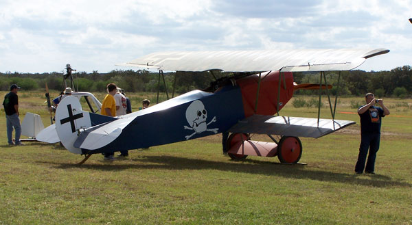 The Fokker D.VII replica from the Pioneer Flight Museum (Source: museum website)