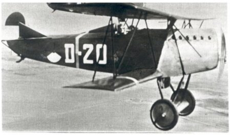 Modified MLD Fokker D.VII 'D-20'. (Photo: NIMH Beeldbank)