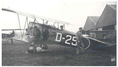 MLD Fokker D.VII 'D-25'. (Photo: NIMH Beeldbank)