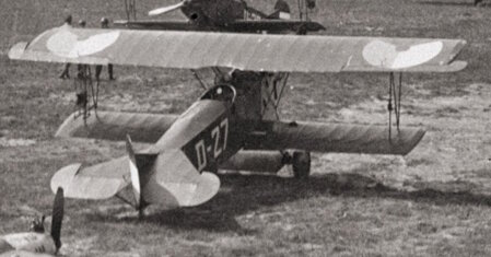 MLD Fokker D.VII 'D-27'. (Photo: NIMH Beeldbank)