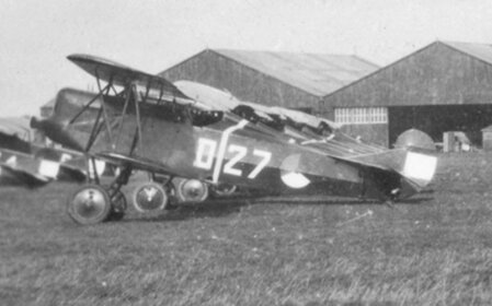 MLD Fokker D.VII 'D-27'. (Photo: NIMH Beeldbank)