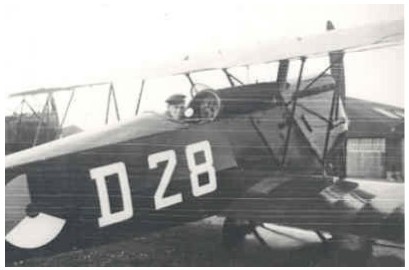 MLD Fokker D.VII 'D-28'. (Photo: NIMH Beeldbank)