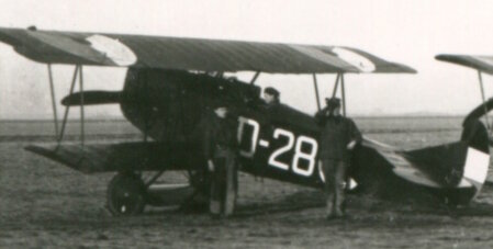 MLD Fokker D-VII 'D-28'. (Photo: NIMH Beeldbank)