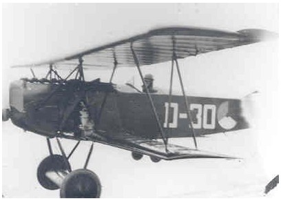 MLD Fokker D.VII 'D-30'  in flight. (Photo: NIMH beeldbank)